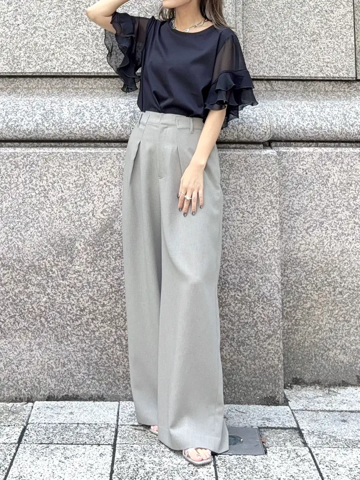 GRACE CONTINENTAL yukimi yonee コーディネート画像