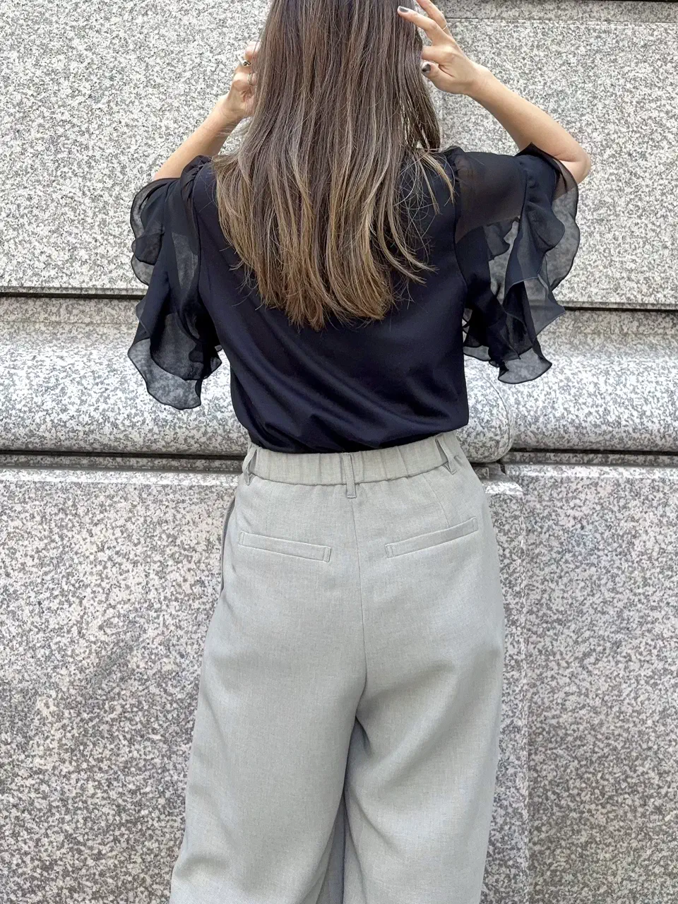 GRACE CONTINENTAL yukimi yonee コーディネート画像