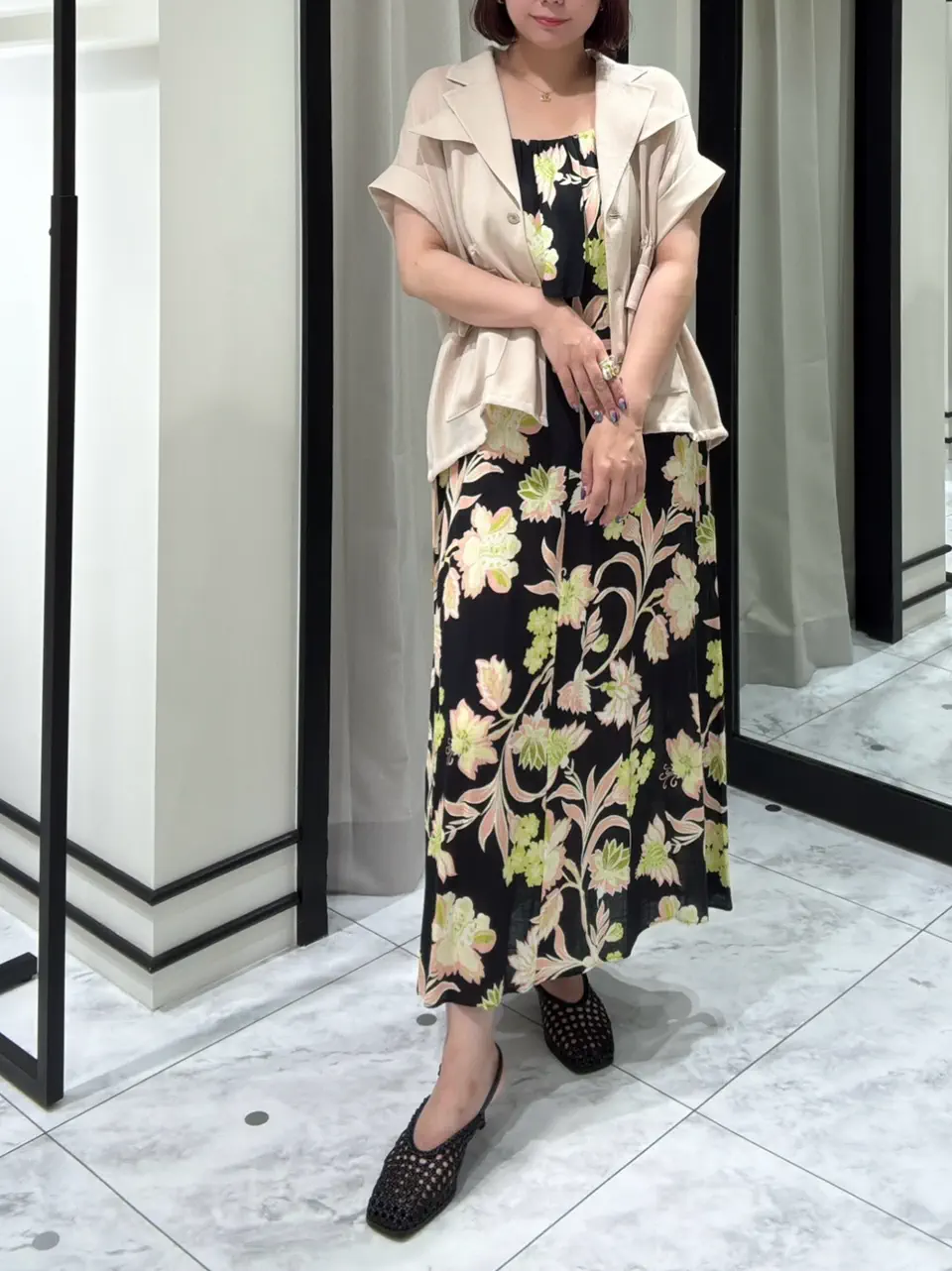 GRACE CONTINENTAL Izumi コーディネート画像