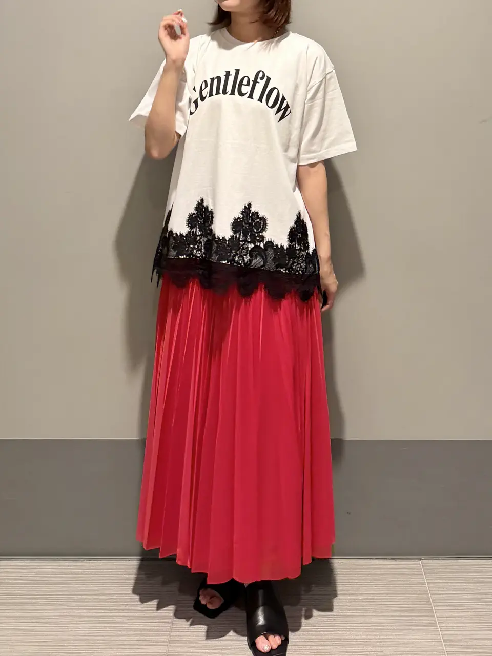 GRACE CONTINENTAL MORITA AI コーディネート画像