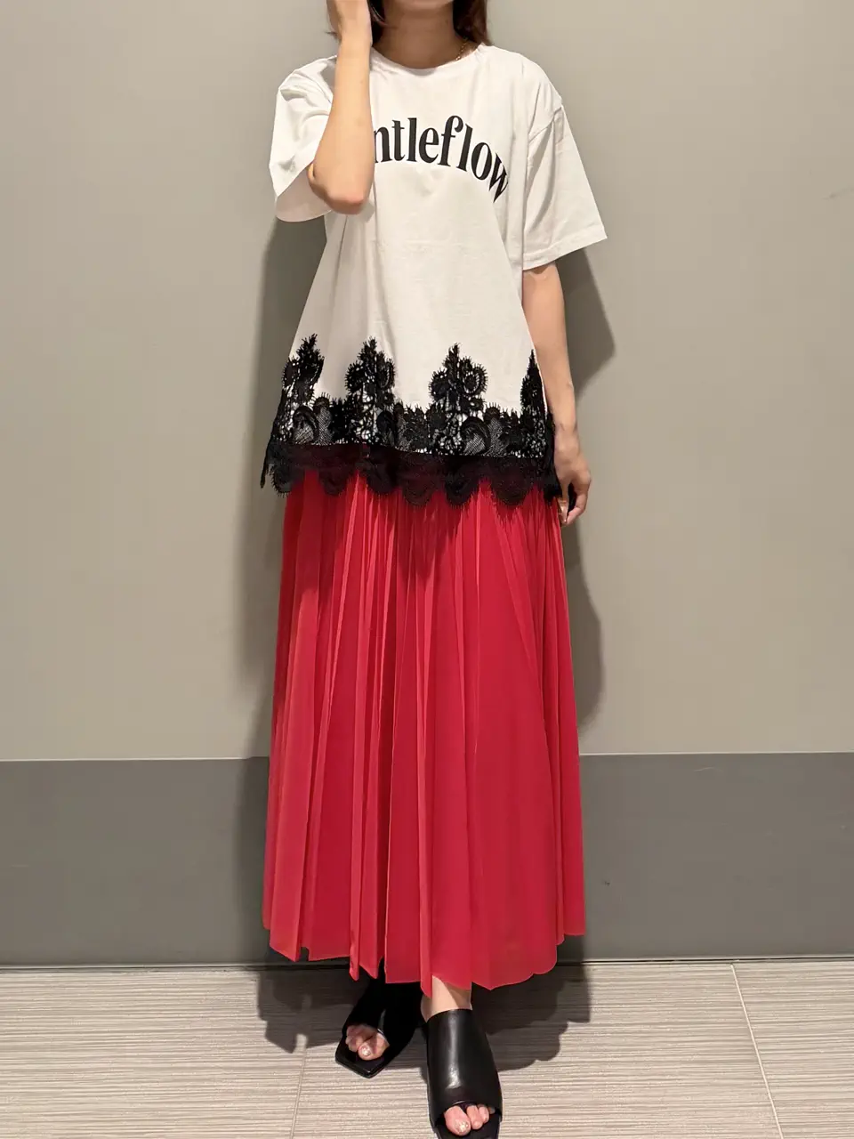 GRACE CONTINENTAL MORITA AI コーディネート画像