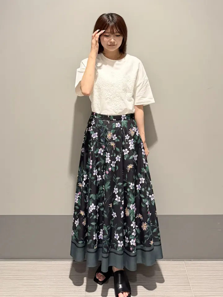 GRACE CONTINENTAL MORITA AI コーディネート画像
