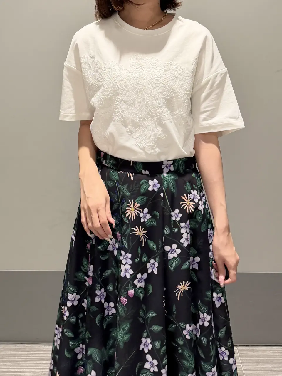 GRACE CONTINENTAL MORITA AI コーディネート画像