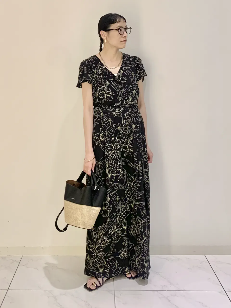  haruka iwasaki コーディネート画像