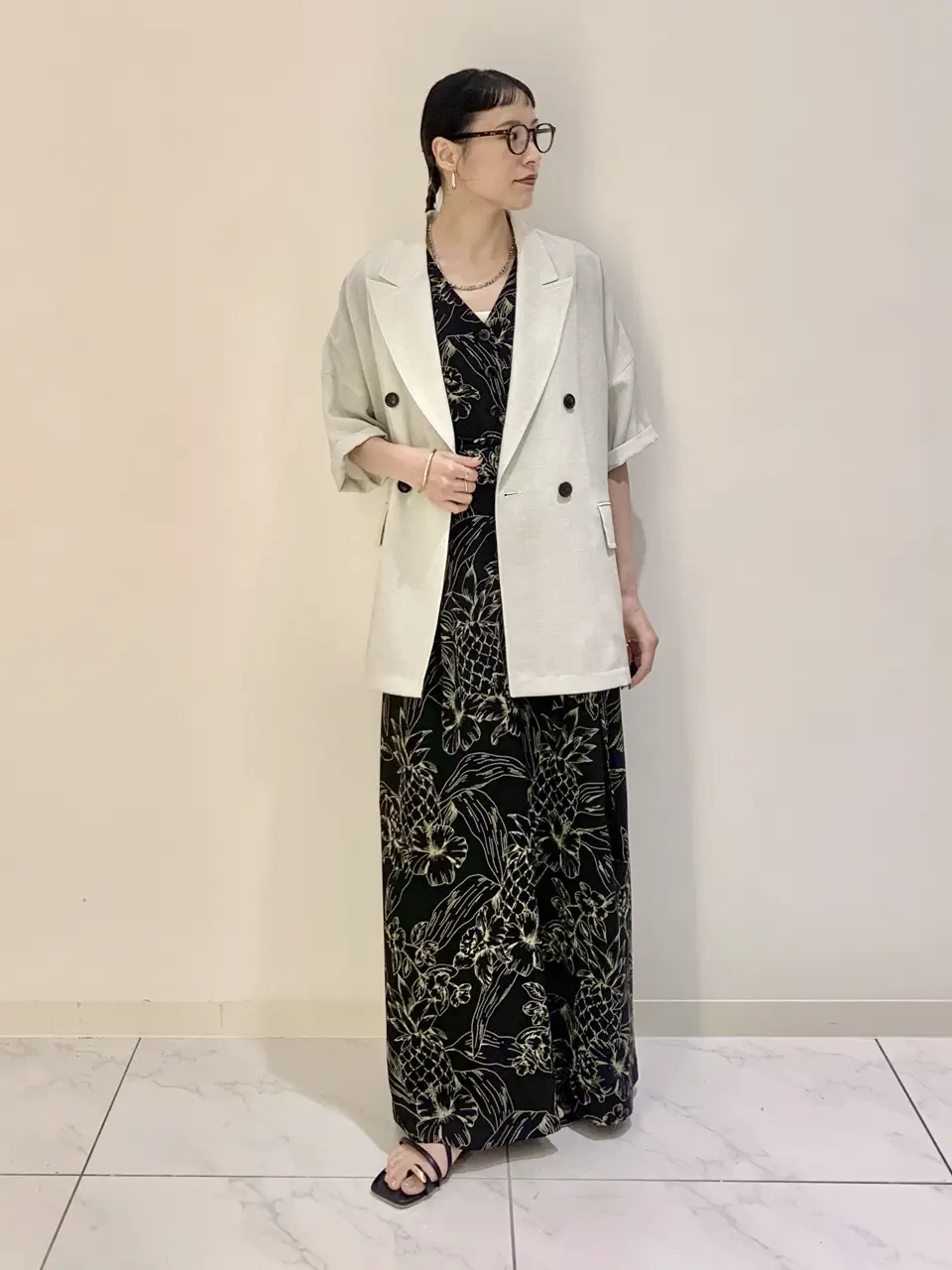  haruka iwasaki コーディネート画像