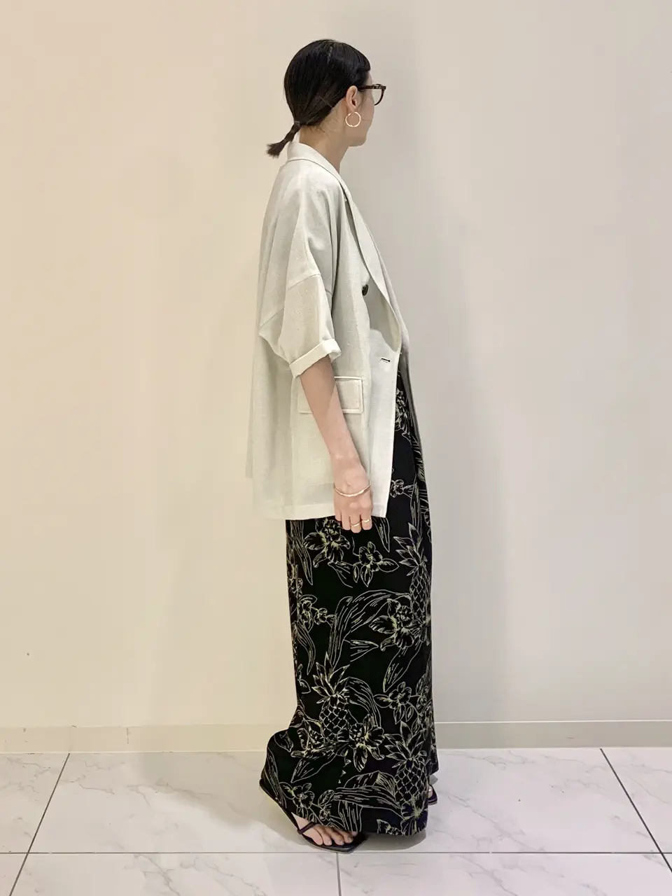 GRACE CONTINENTAL haruka iwasaki コーディネート画像