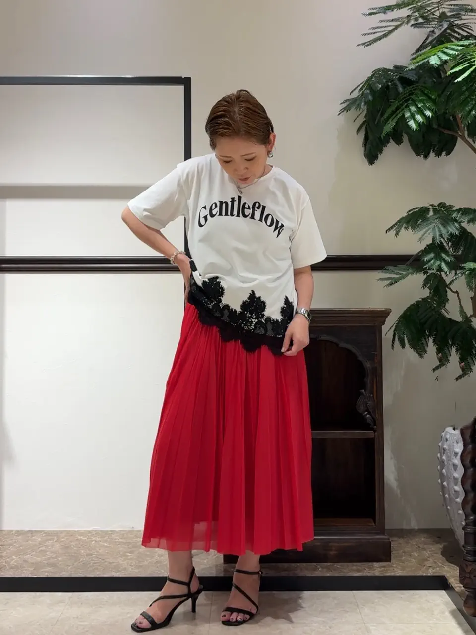 GRACE CONTINENTAL N.YURI コーディネート画像