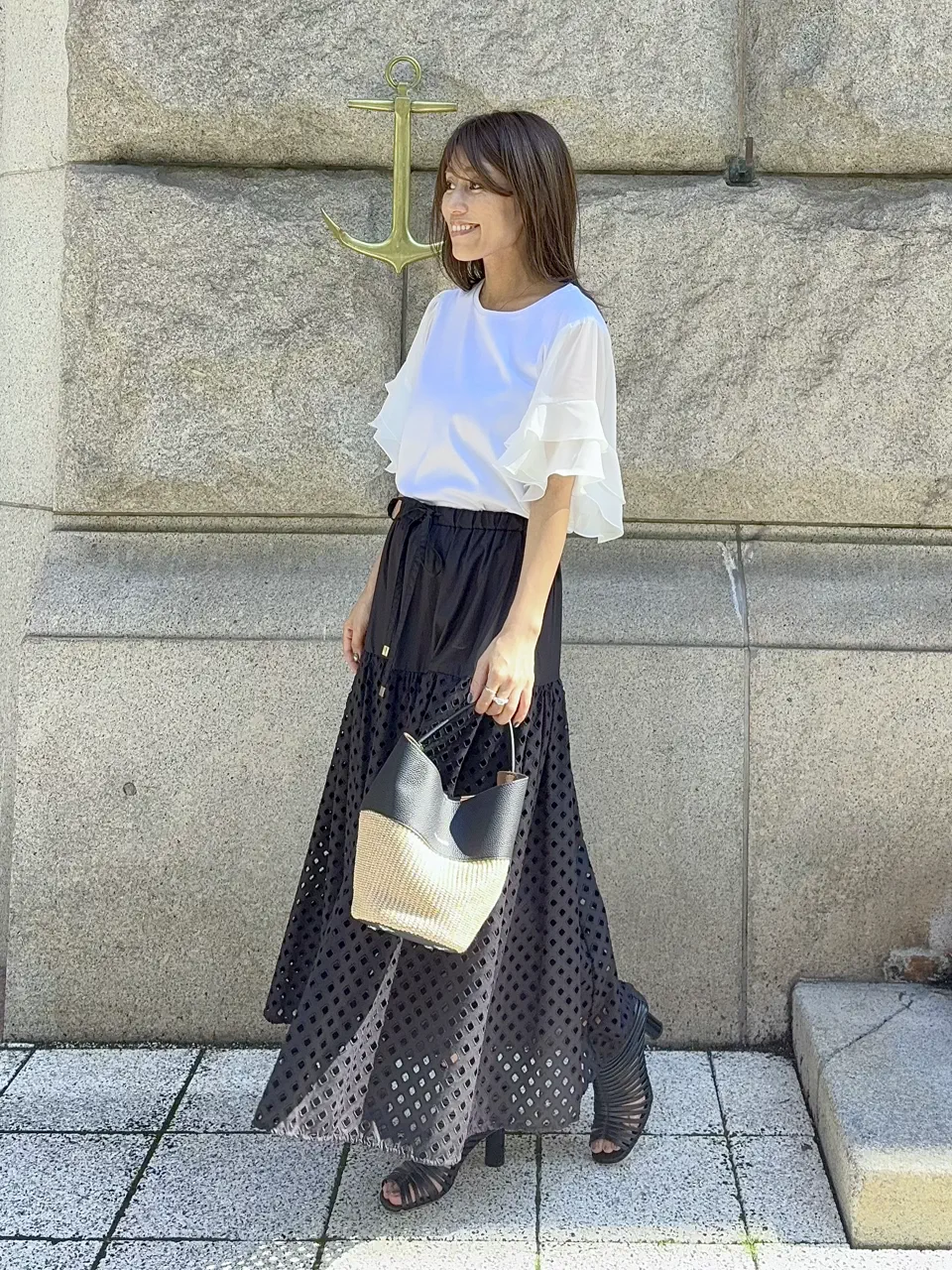 GRACE CONTINENTAL yukimi yonee コーディネート画像