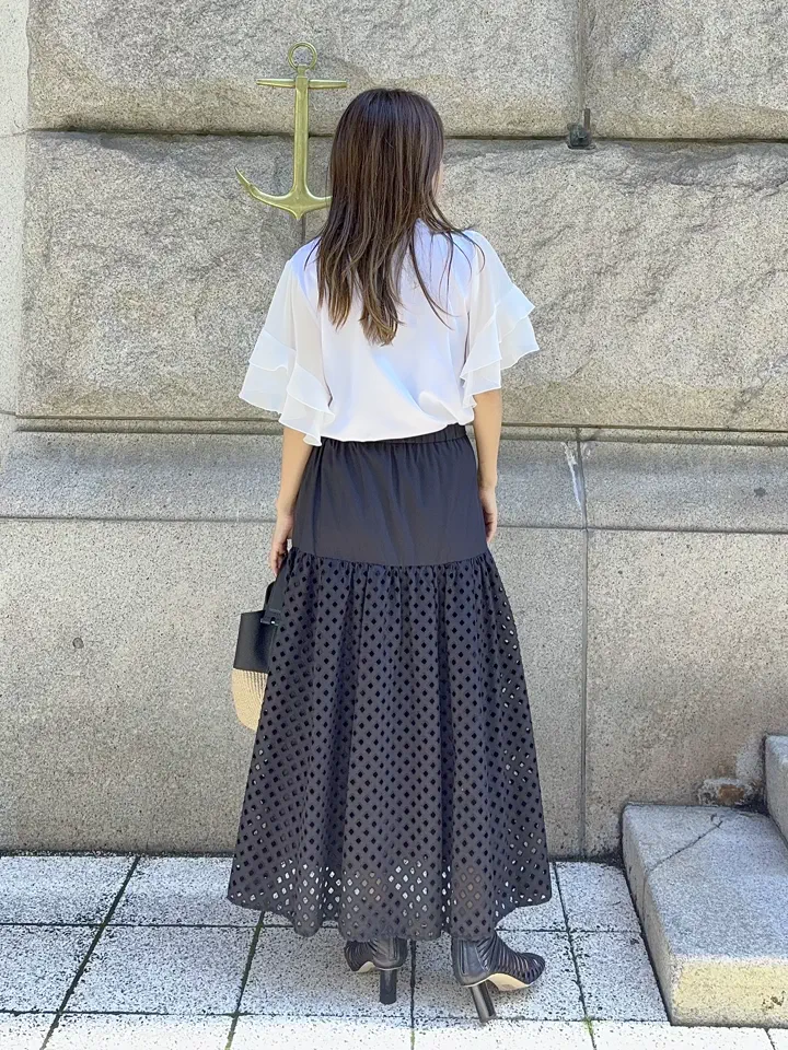 GRACE CONTINENTAL yukimi yonee コーディネート画像