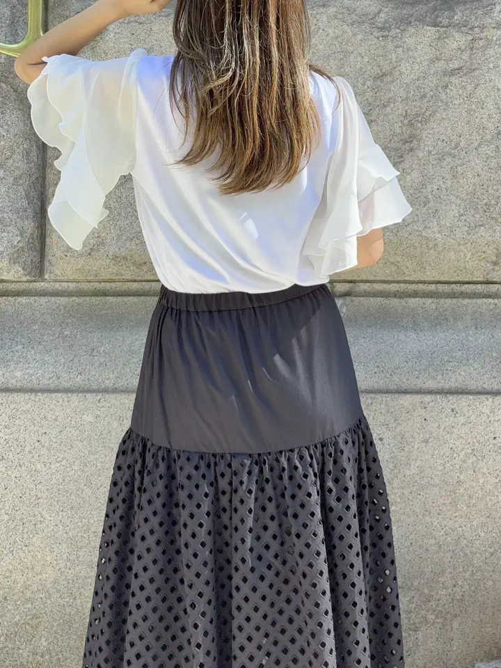 GRACE CONTINENTAL yukimi yonee コーディネート画像
