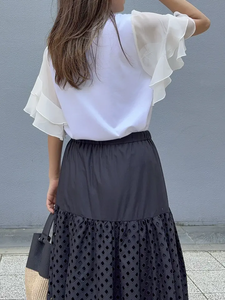 GRACE CONTINENTAL yukimi yonee コーディネート画像