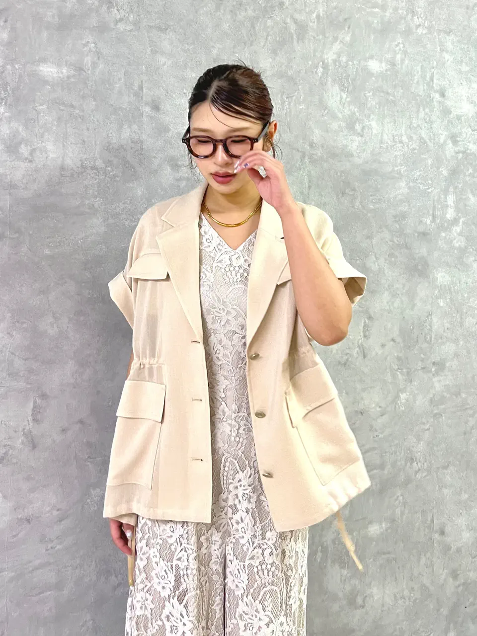 GRACE CONTINENTAL NORIA コーディネート画像