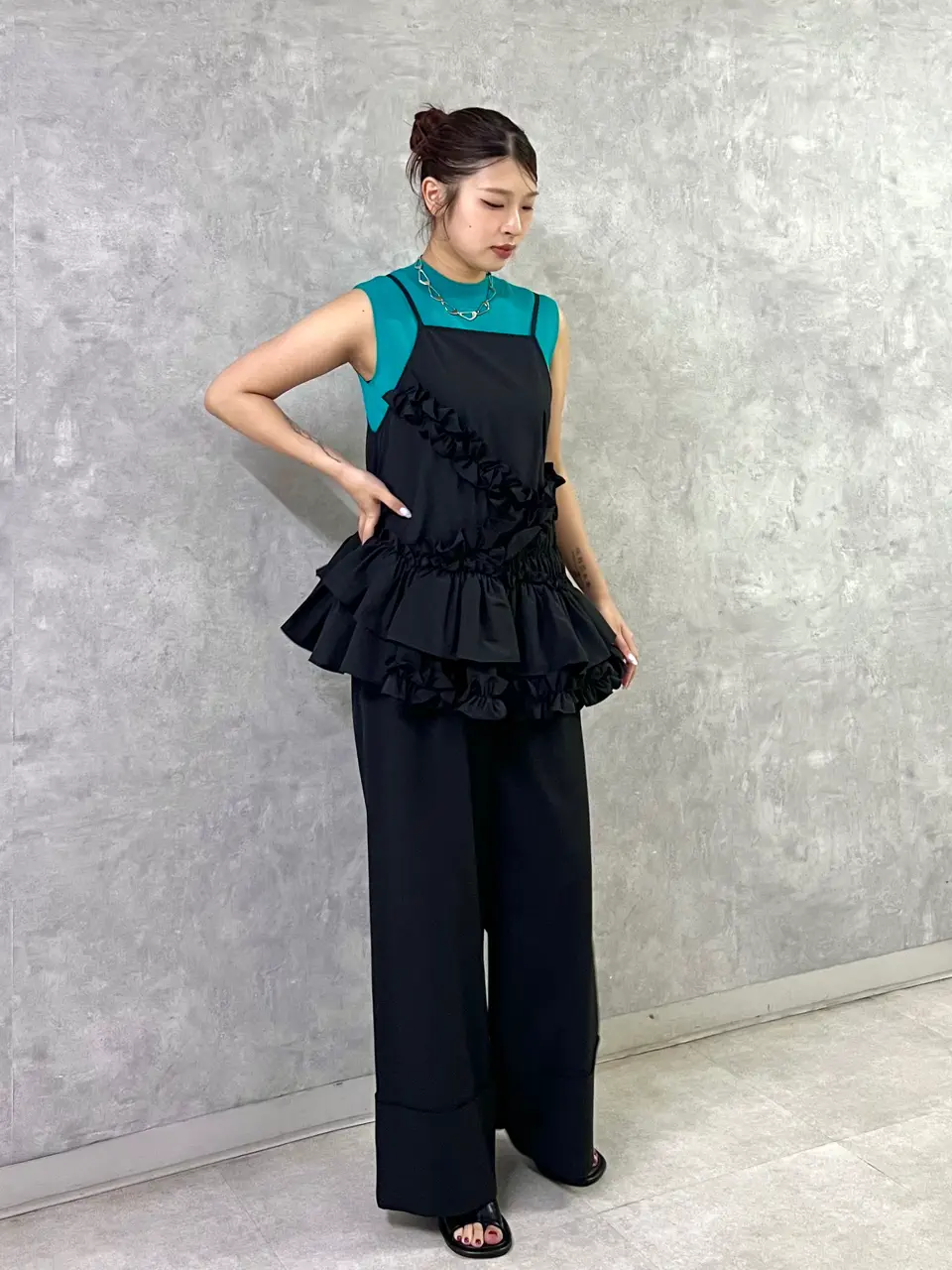 GRACE CONTINENTAL NORIA コーディネート画像