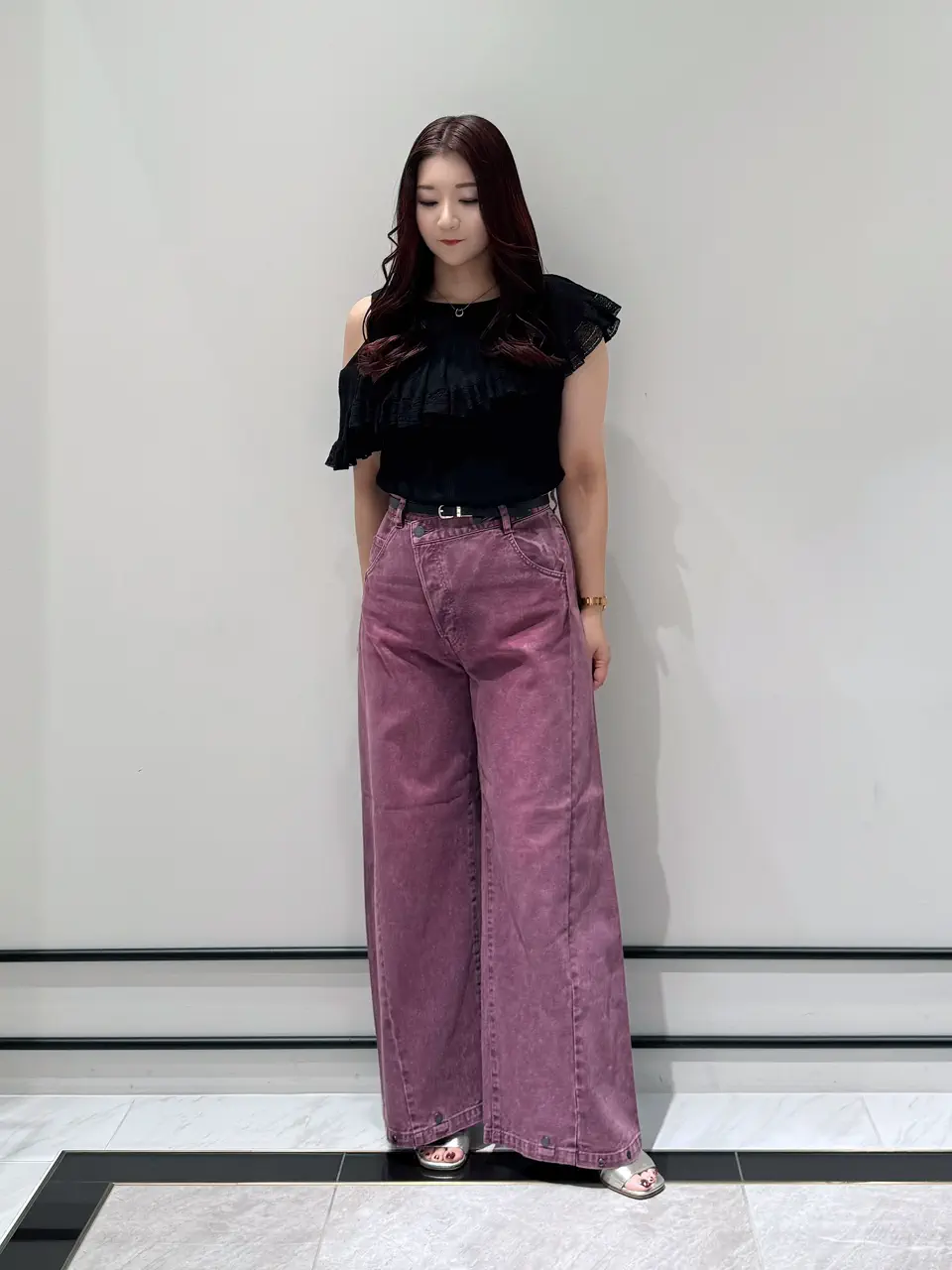 GRACE CONTINENTAL MOMOKO コーディネート画像