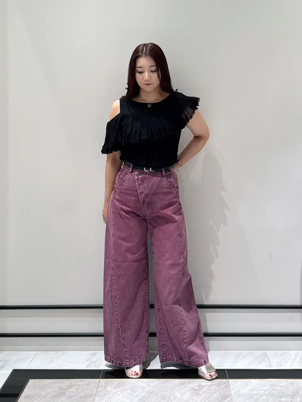 GRACE CONTINENTAL MOMOKO コーディネート画像