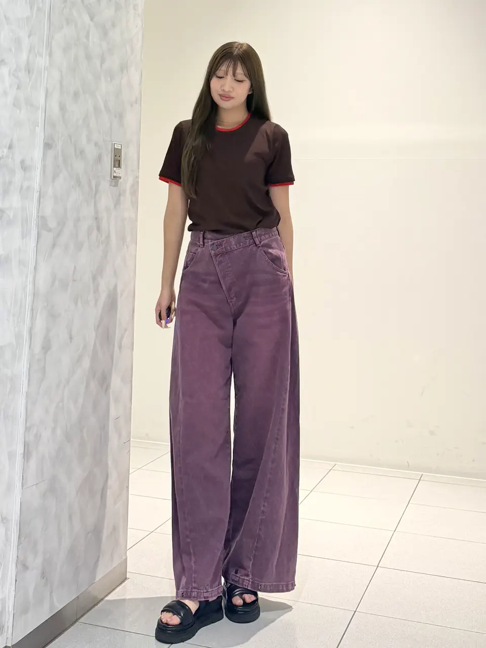 GRACE CONTINENTAL momo コーディネート画像
