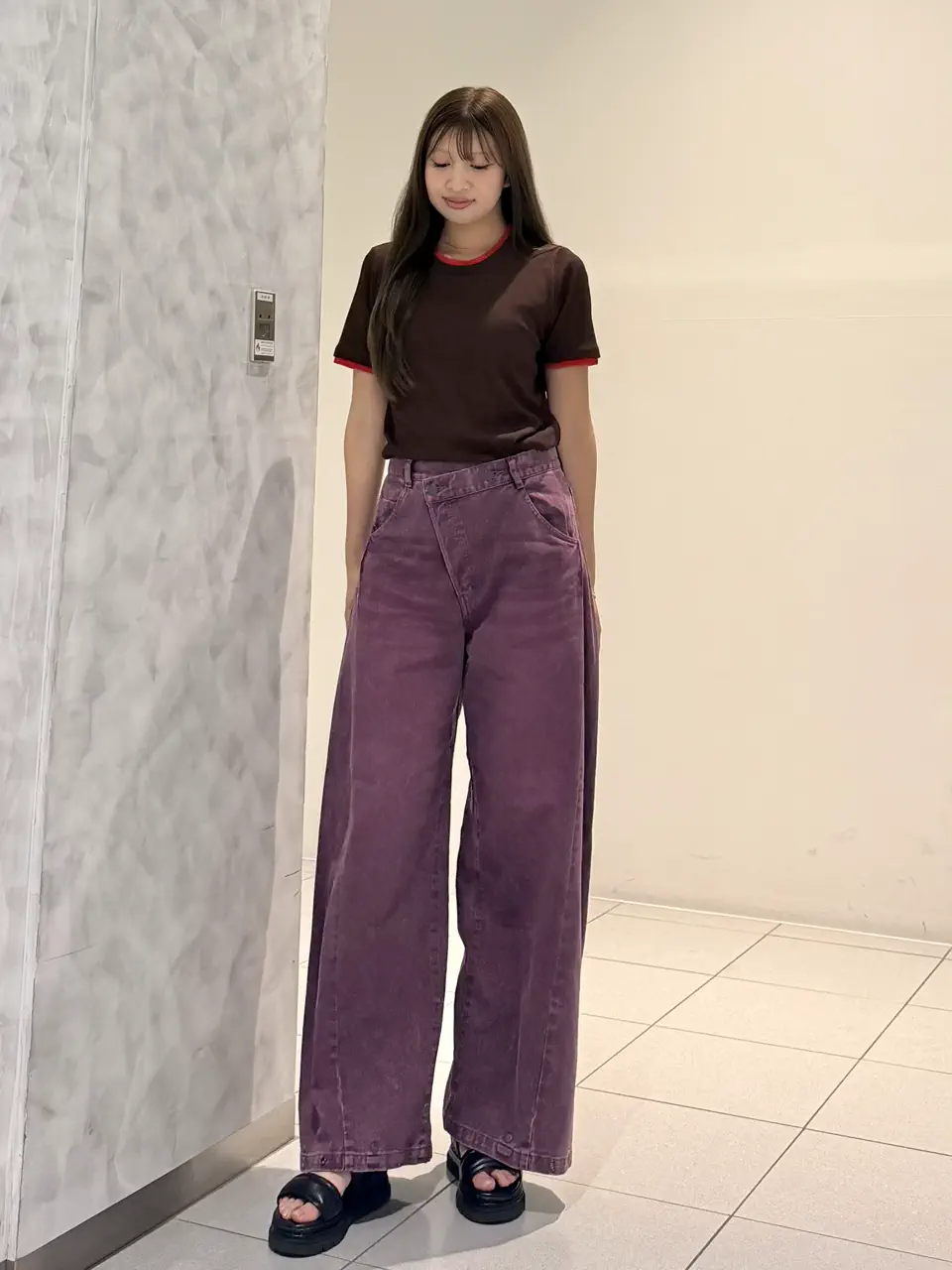 GRACE CONTINENTAL momo コーディネート画像