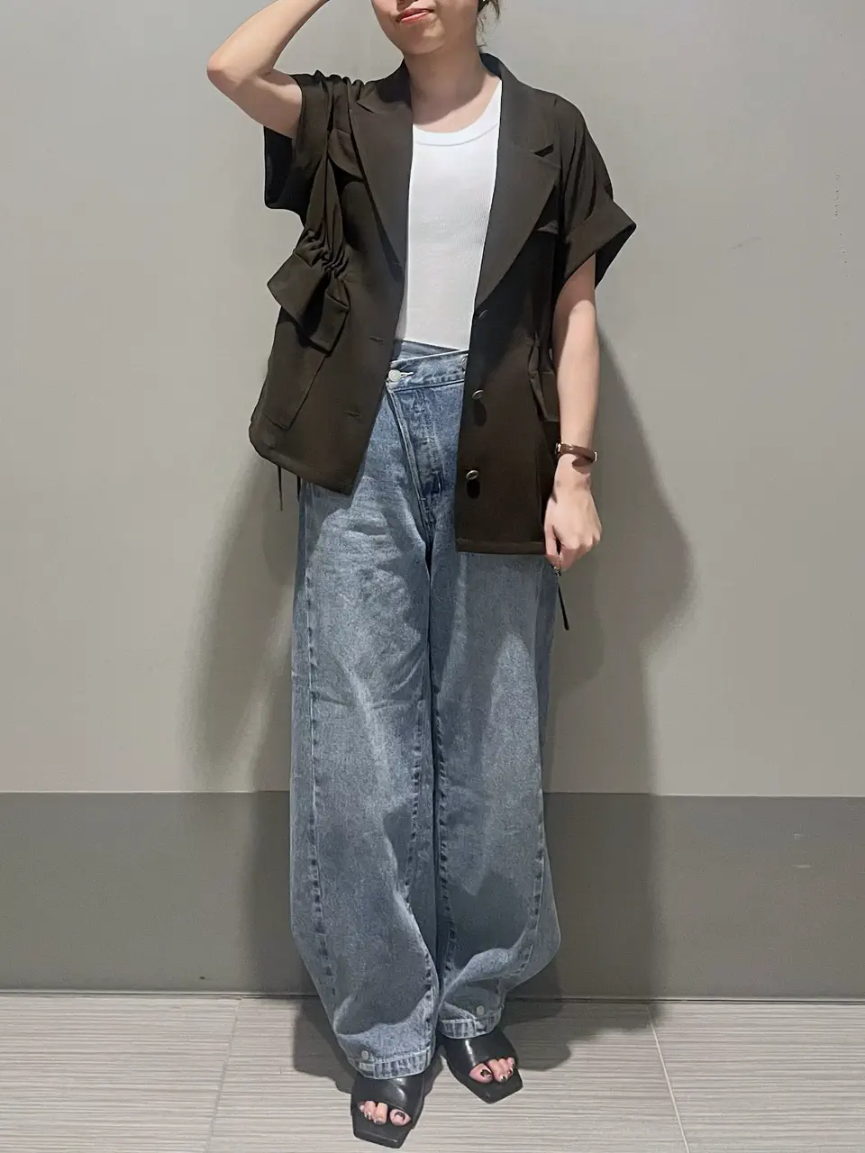 GRACE CONTINENTAL 細川　もなみ コーディネート画像