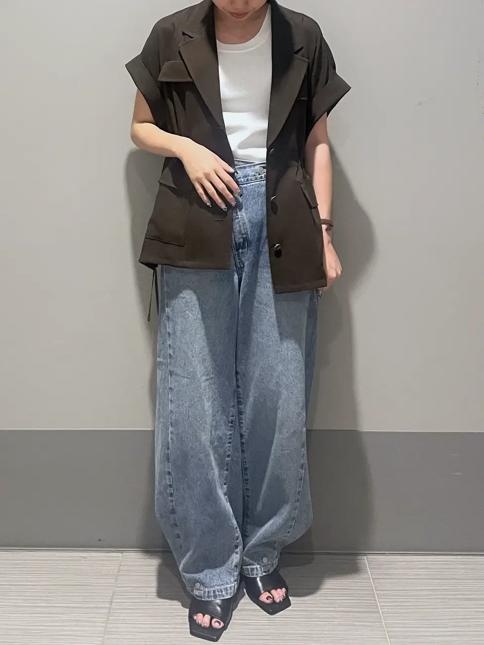 GRACE CONTINENTAL 細川　もなみ コーディネート画像