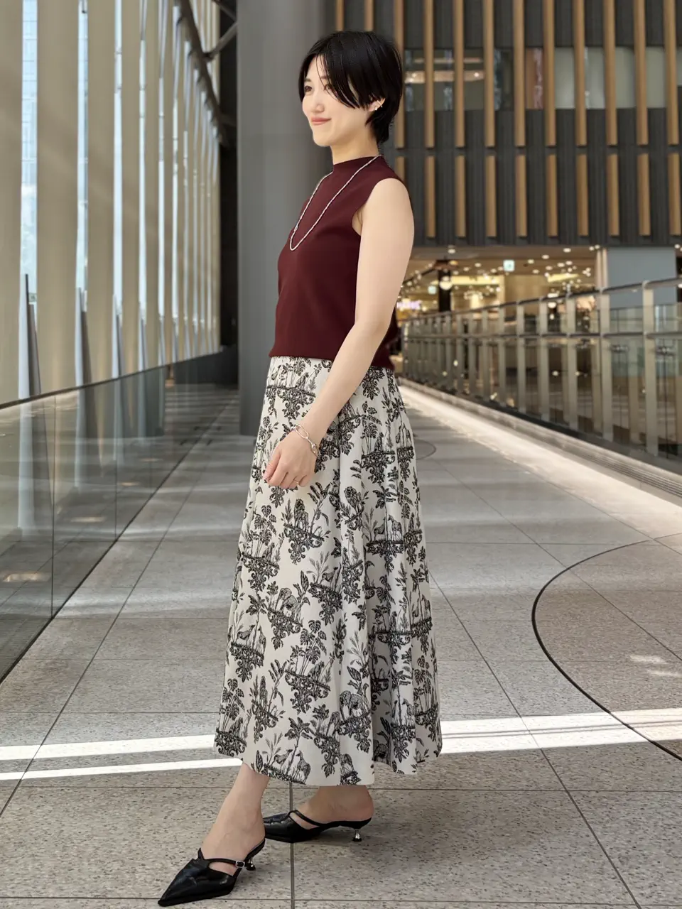 GRACE CONTINENTAL A.FUKUDA コーディネート画像