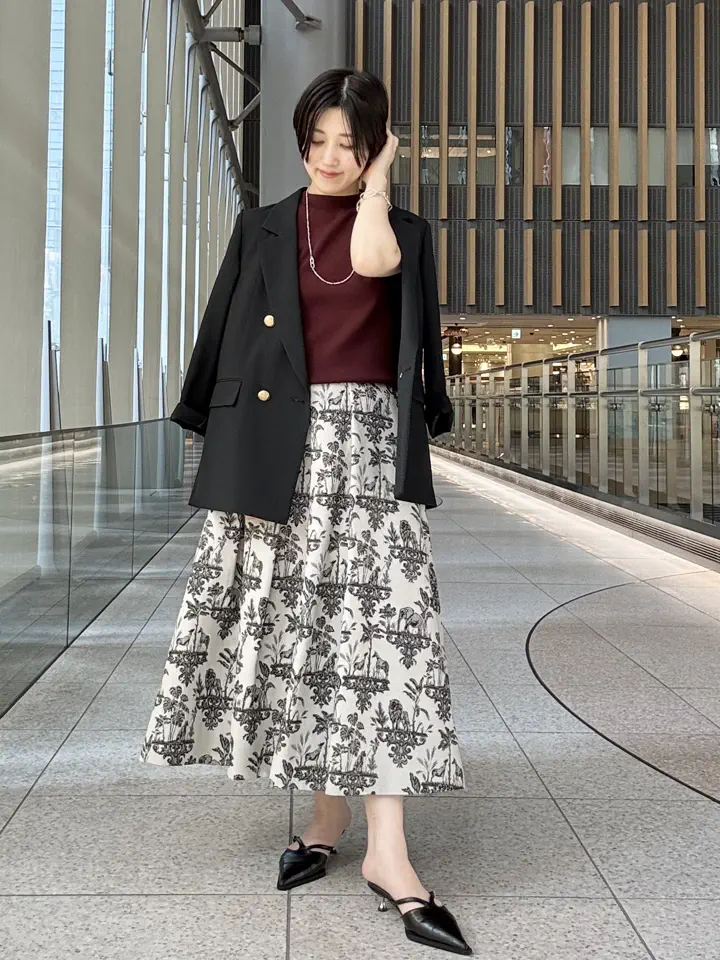 GRACE CONTINENTAL A.FUKUDA コーディネート画像