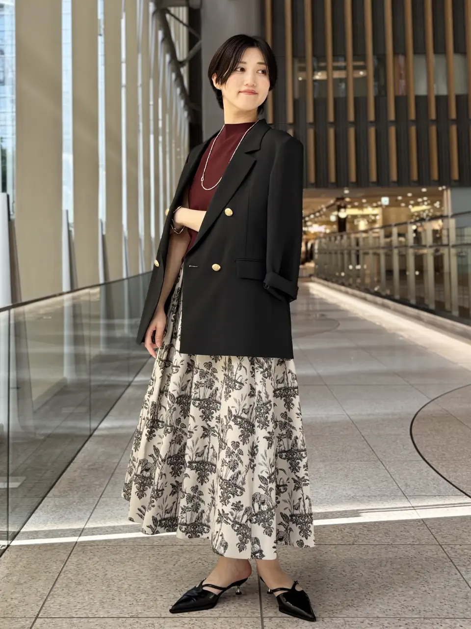 GRACE CONTINENTAL A.FUKUDA コーディネート画像