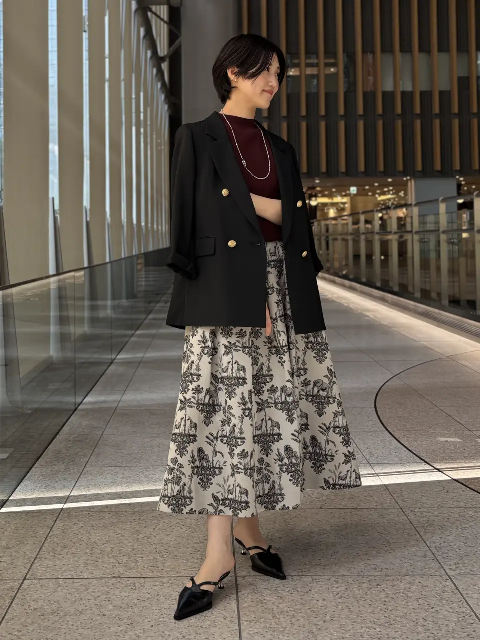 GRACE CONTINENTAL A.FUKUDA コーディネート画像
