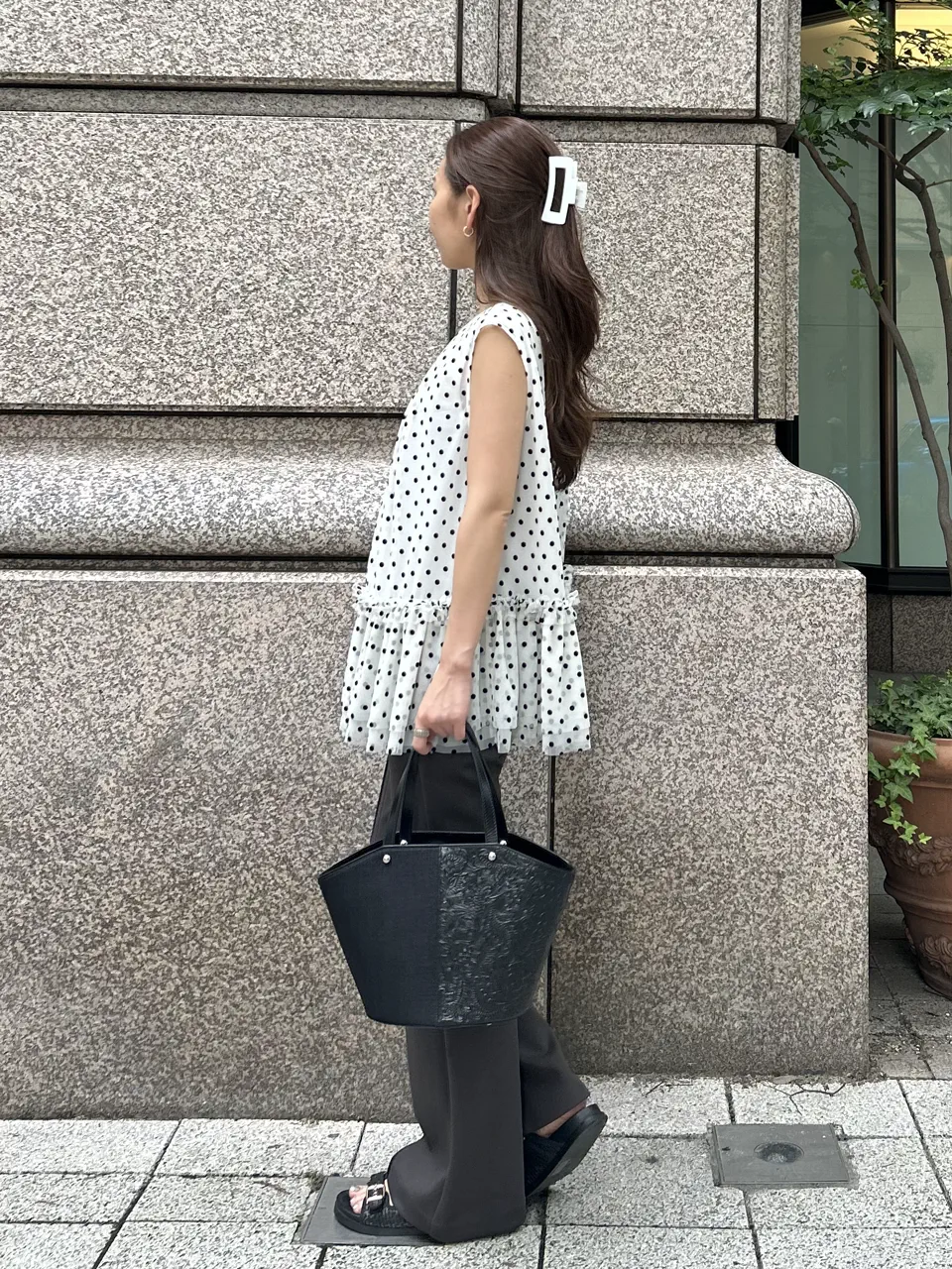 GRACE CONTINENTAL ERINA KATO コーディネート画像