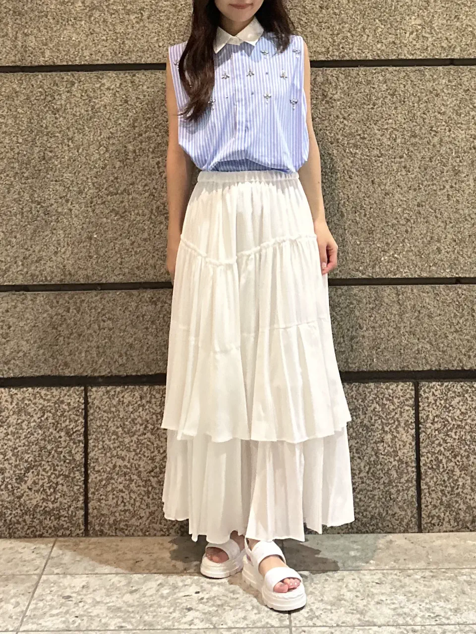 GRACE CONTINENTAL ERINA KATO コーディネート画像