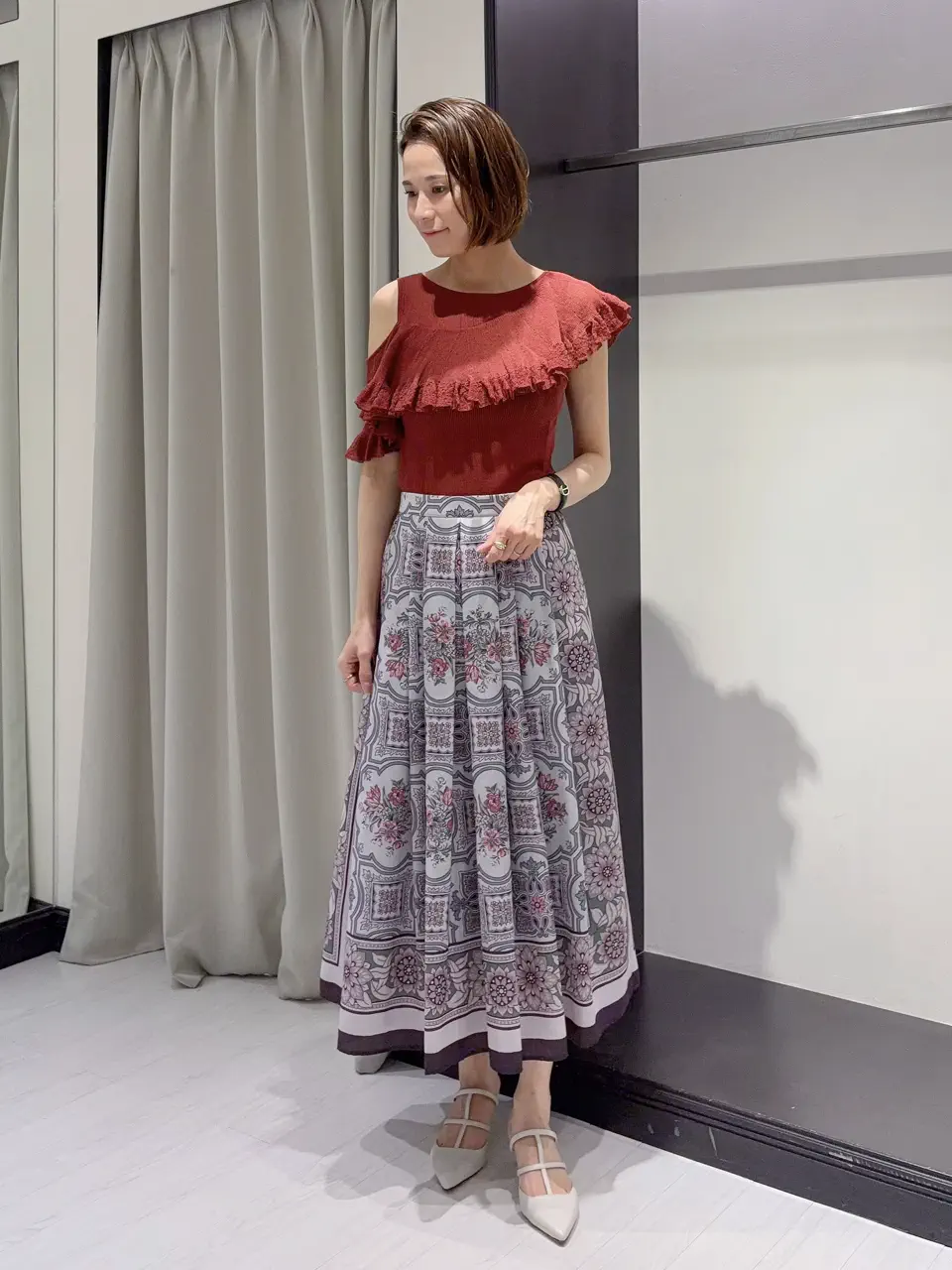 GRACE CONTINENTAL 亀田 未希 コーディネート画像