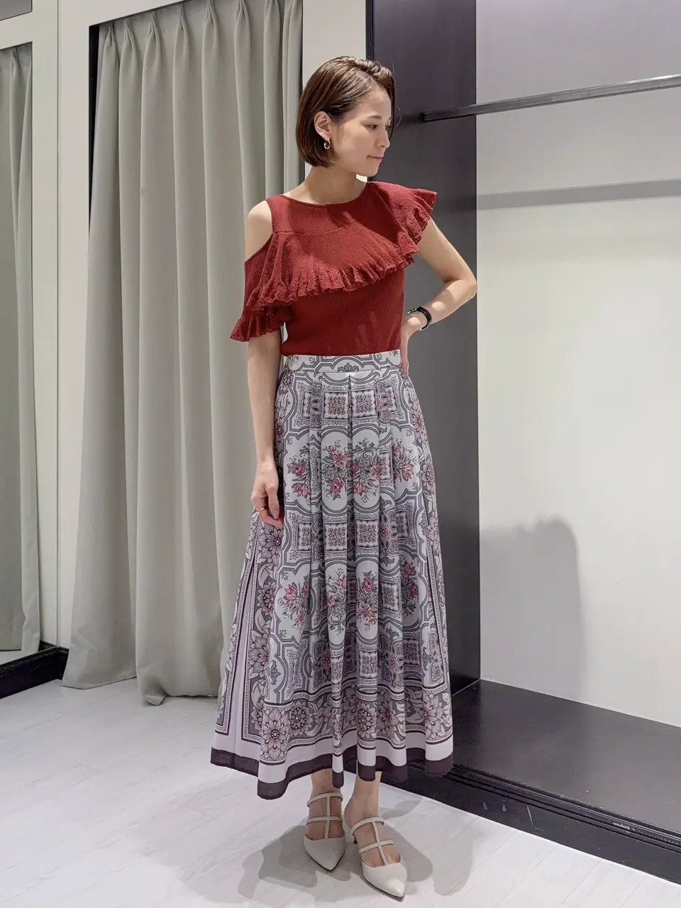 GRACE CONTINENTAL 亀田 未希 コーディネート画像