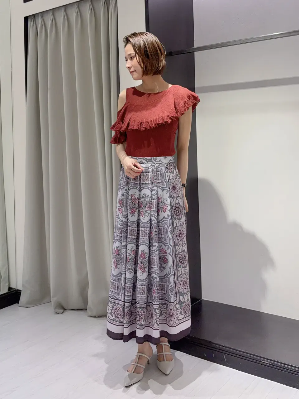 GRACE CONTINENTAL 亀田 未希 コーディネート画像