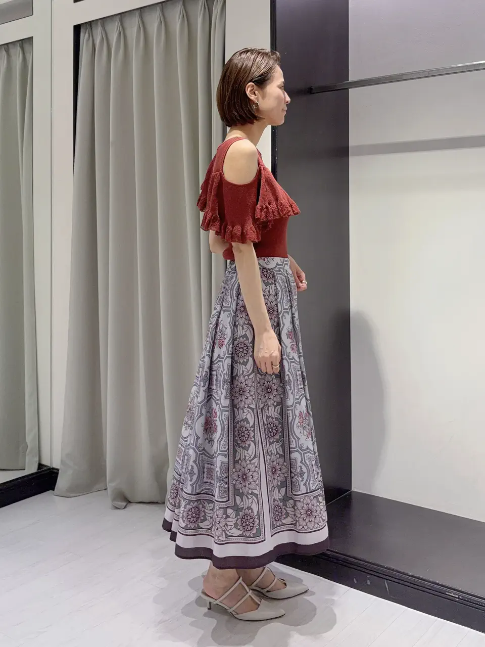 GRACE CONTINENTAL 亀田 未希 コーディネート画像