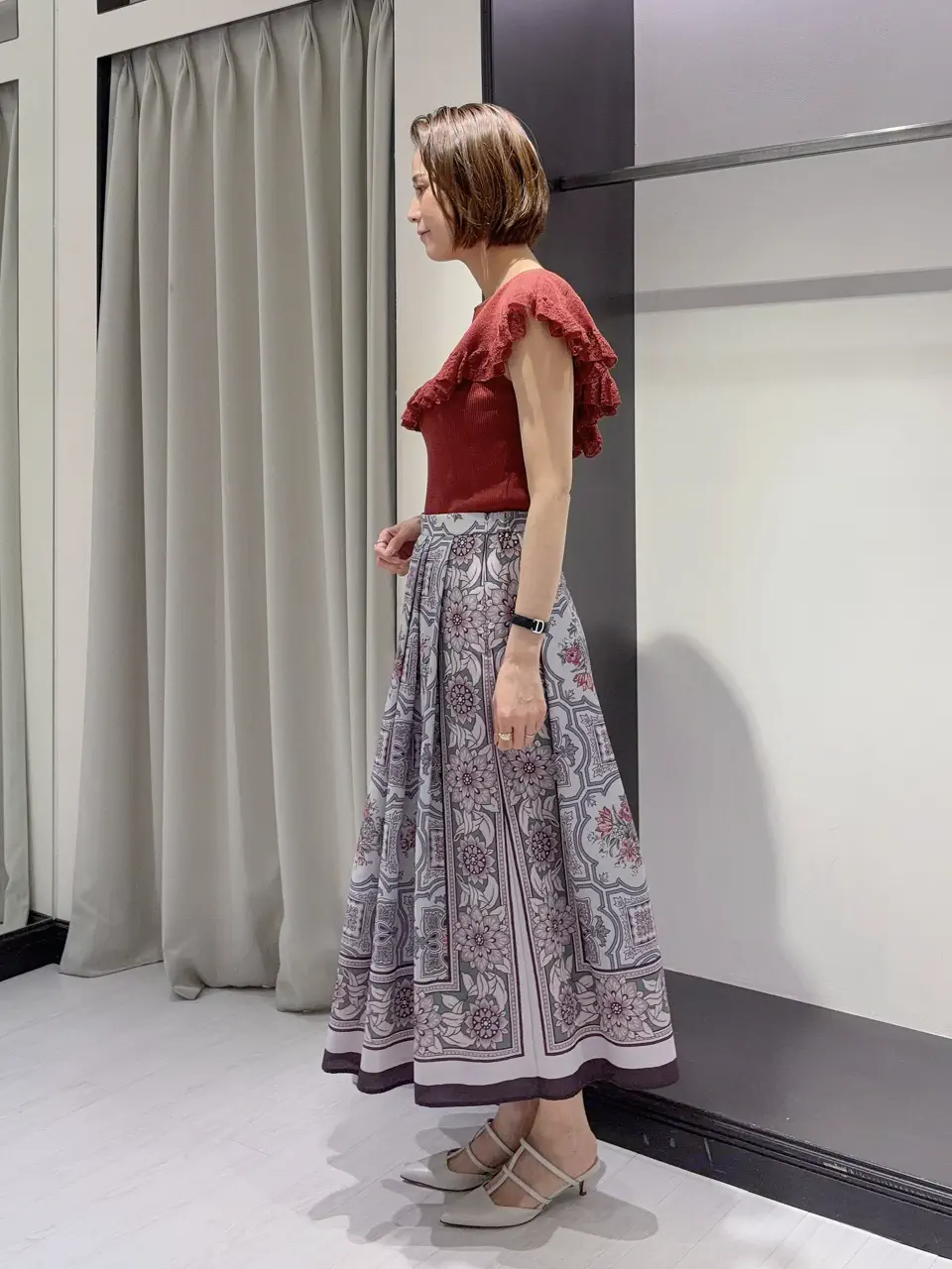 GRACE CONTINENTAL 亀田 未希 コーディネート画像