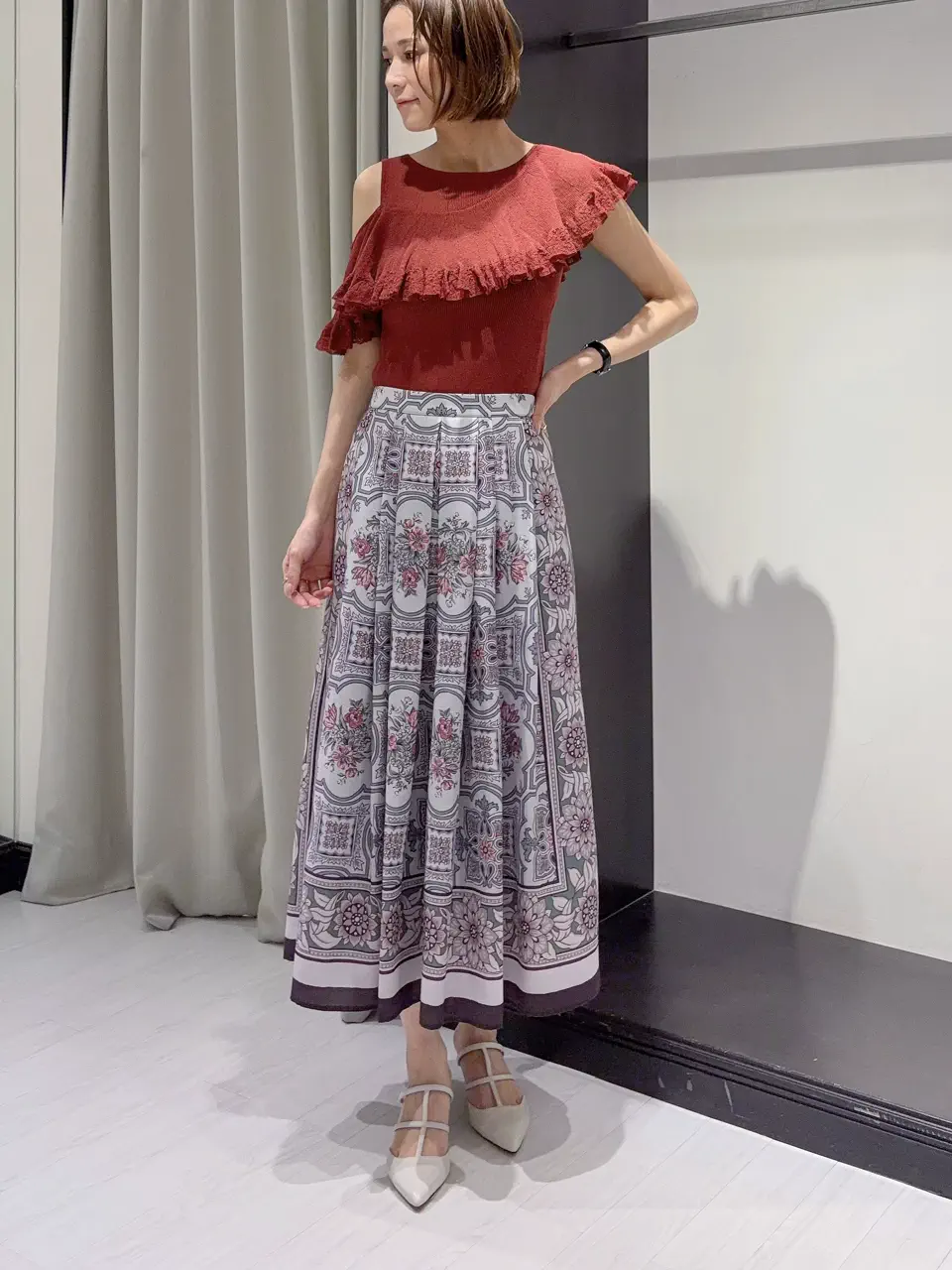GRACE CONTINENTAL 亀田 未希 コーディネート画像