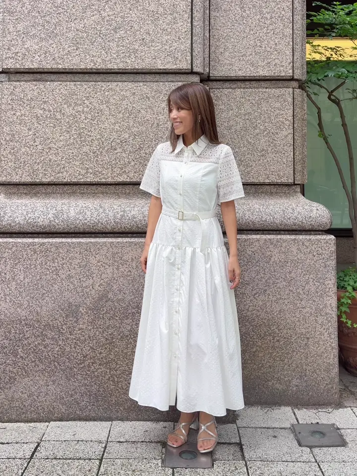 GRACE CONTINENTAL yukimi yonee コーディネート画像