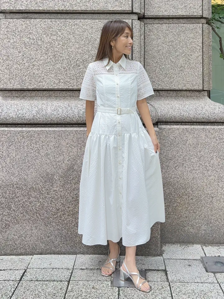 GRACE CONTINENTAL yukimi yonee コーディネート画像