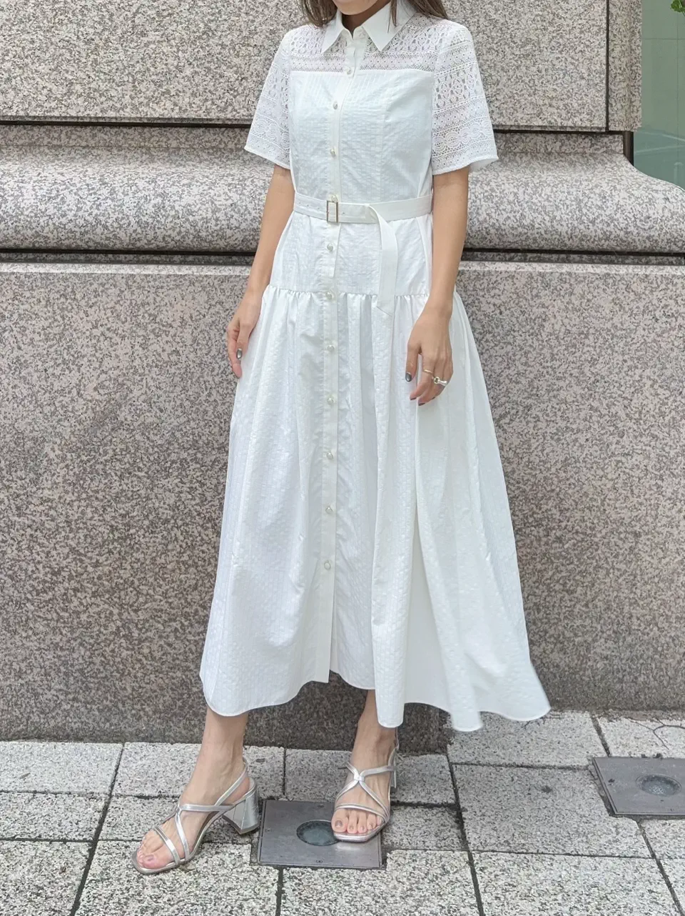 GRACE CONTINENTAL yukimi yonee コーディネート画像