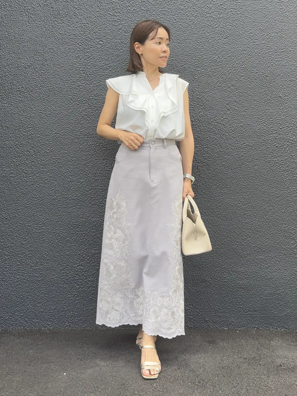 GRACE CONTINENTAL 穐山　香織 コーディネート画像