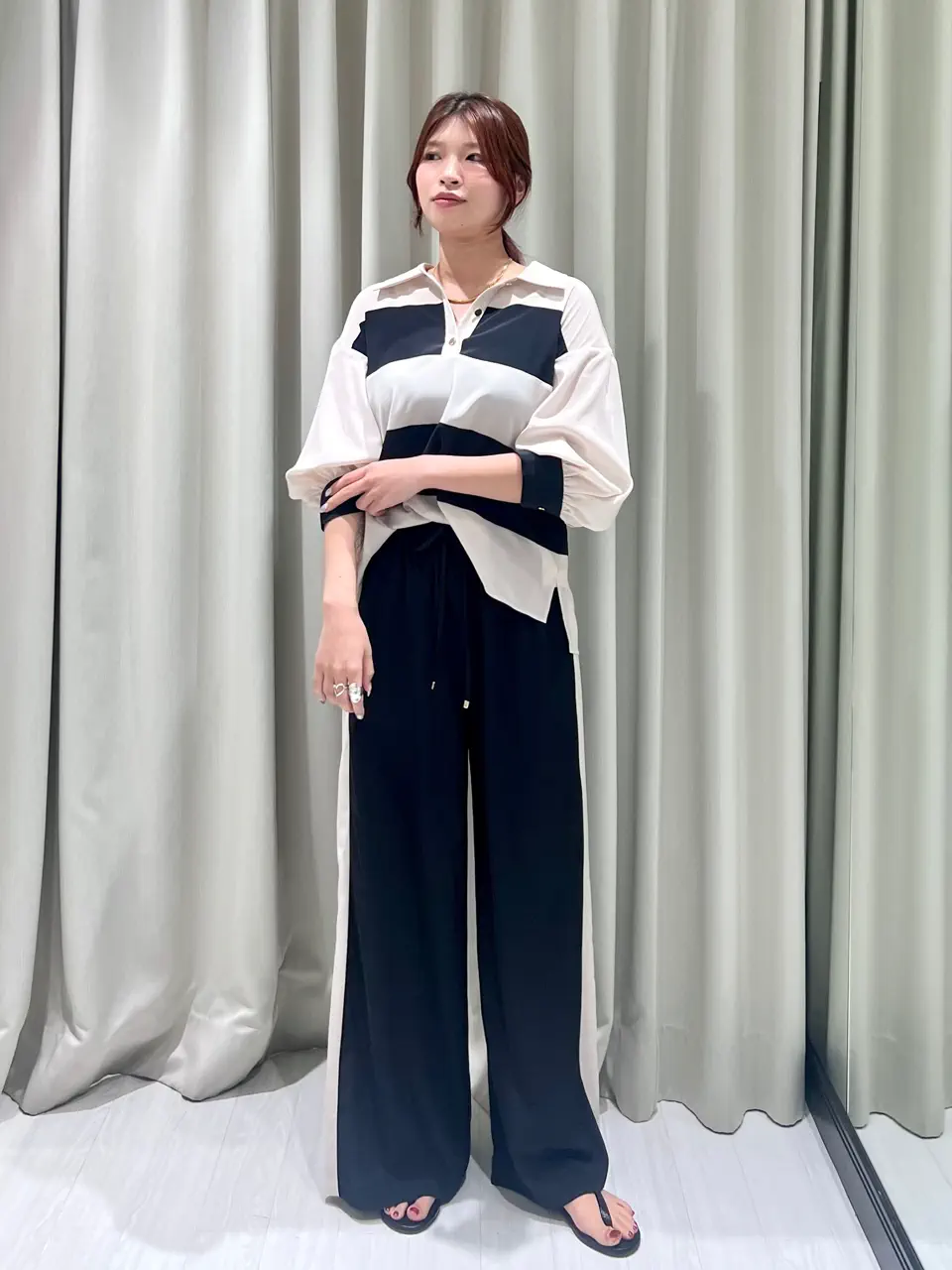 GRACE CONTINENTAL NORIA コーディネート画像