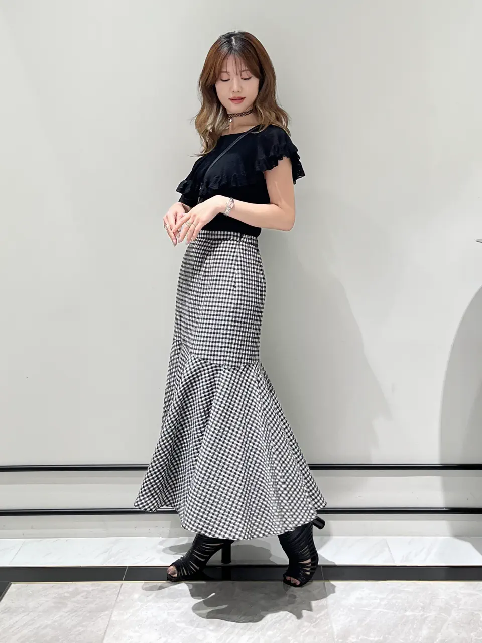 GRACE CONTINENTAL A.Kameyama コーディネート画像