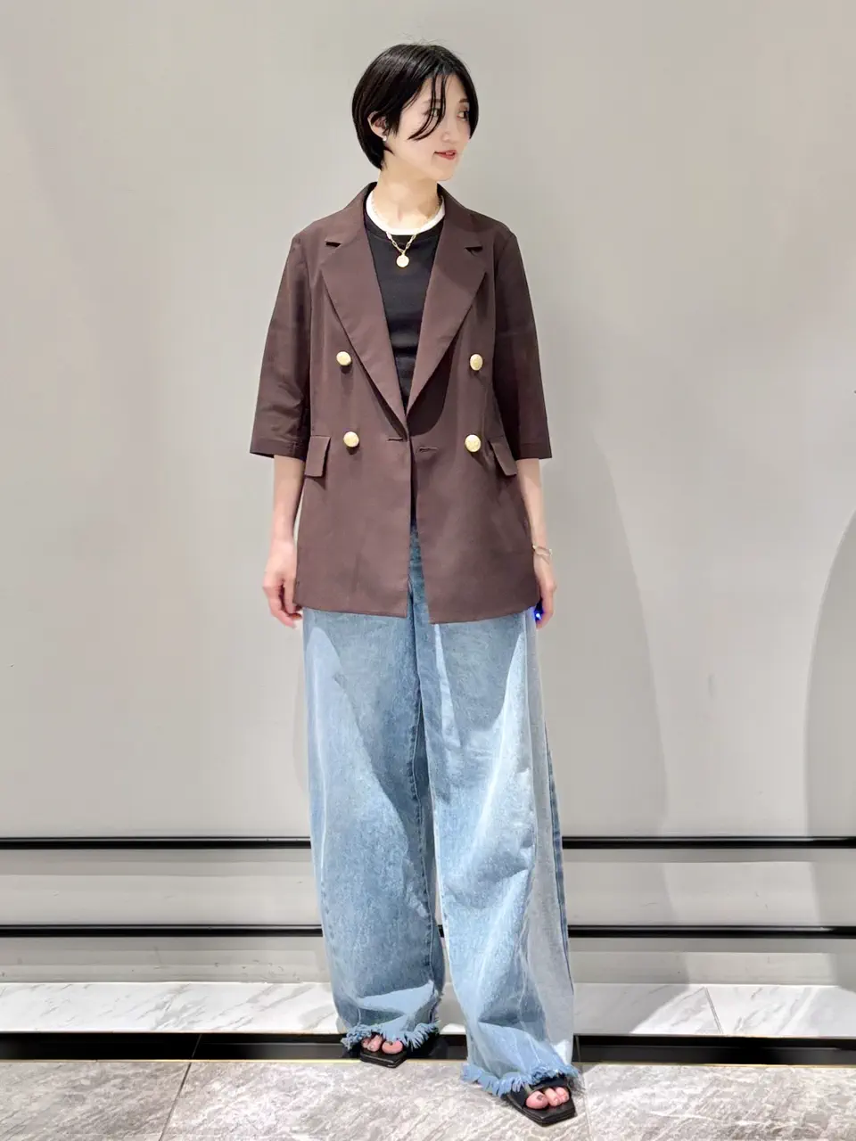 GRACE CONTINENTAL A.FUKUDA コーディネート画像
