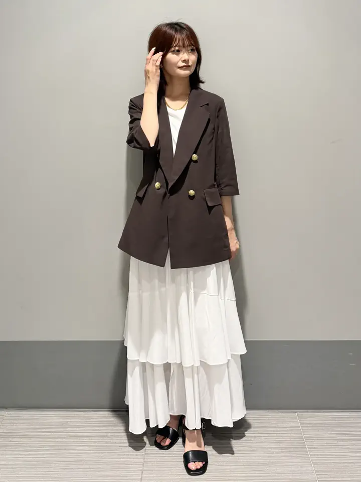 GRACE CONTINENTAL MORITA AI コーディネート画像