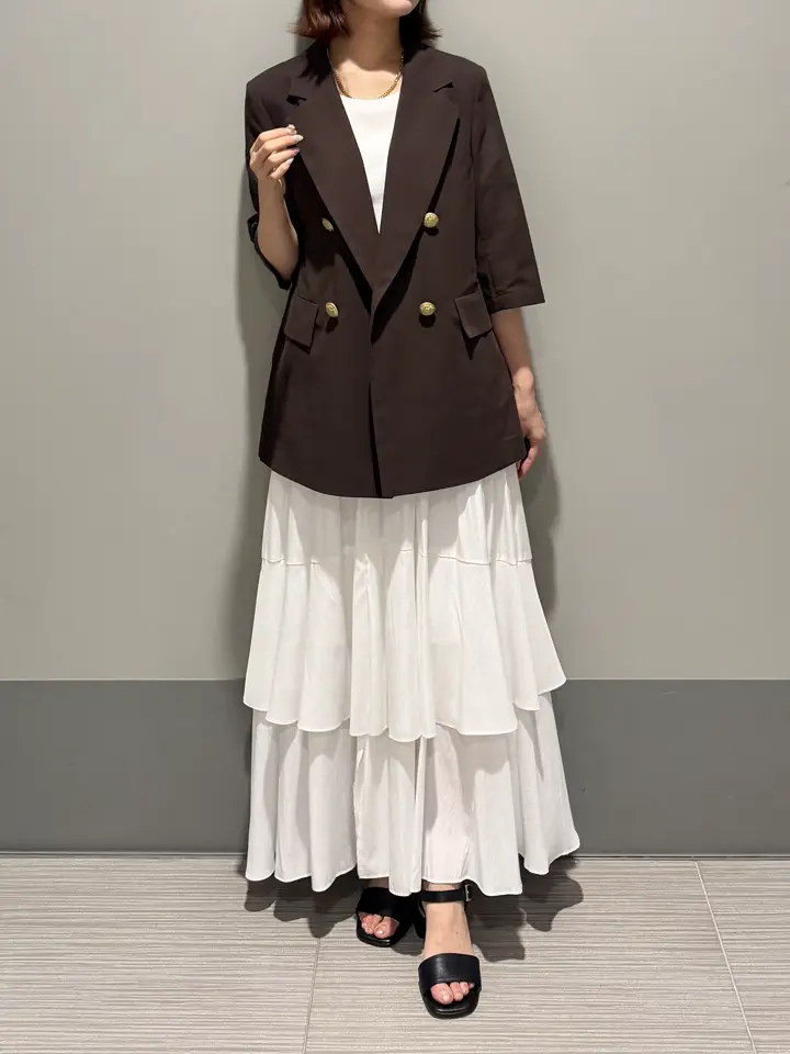 GRACE CONTINENTAL MORITA AI コーディネート画像