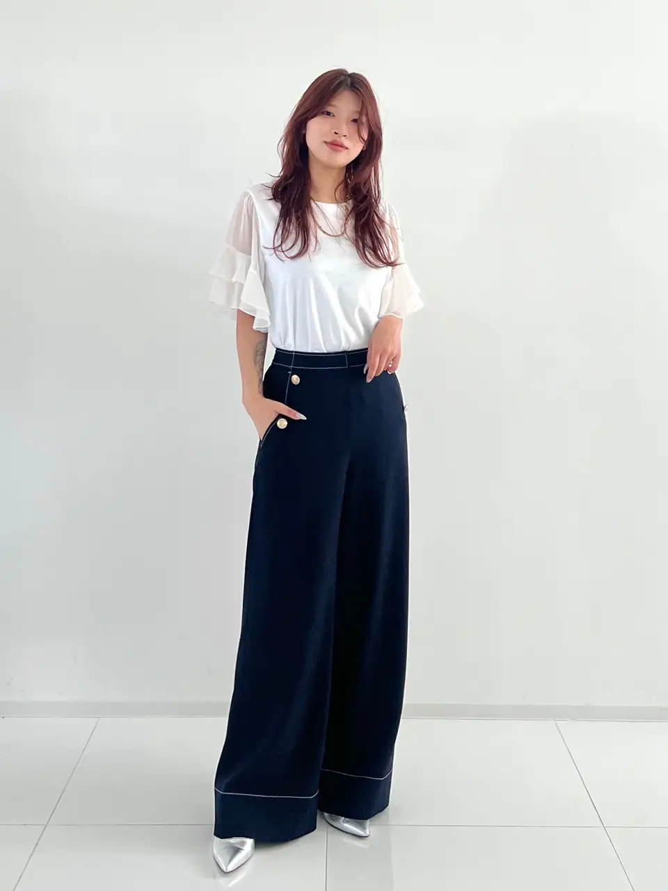 GRACE CONTINENTAL NORIA コーディネート画像