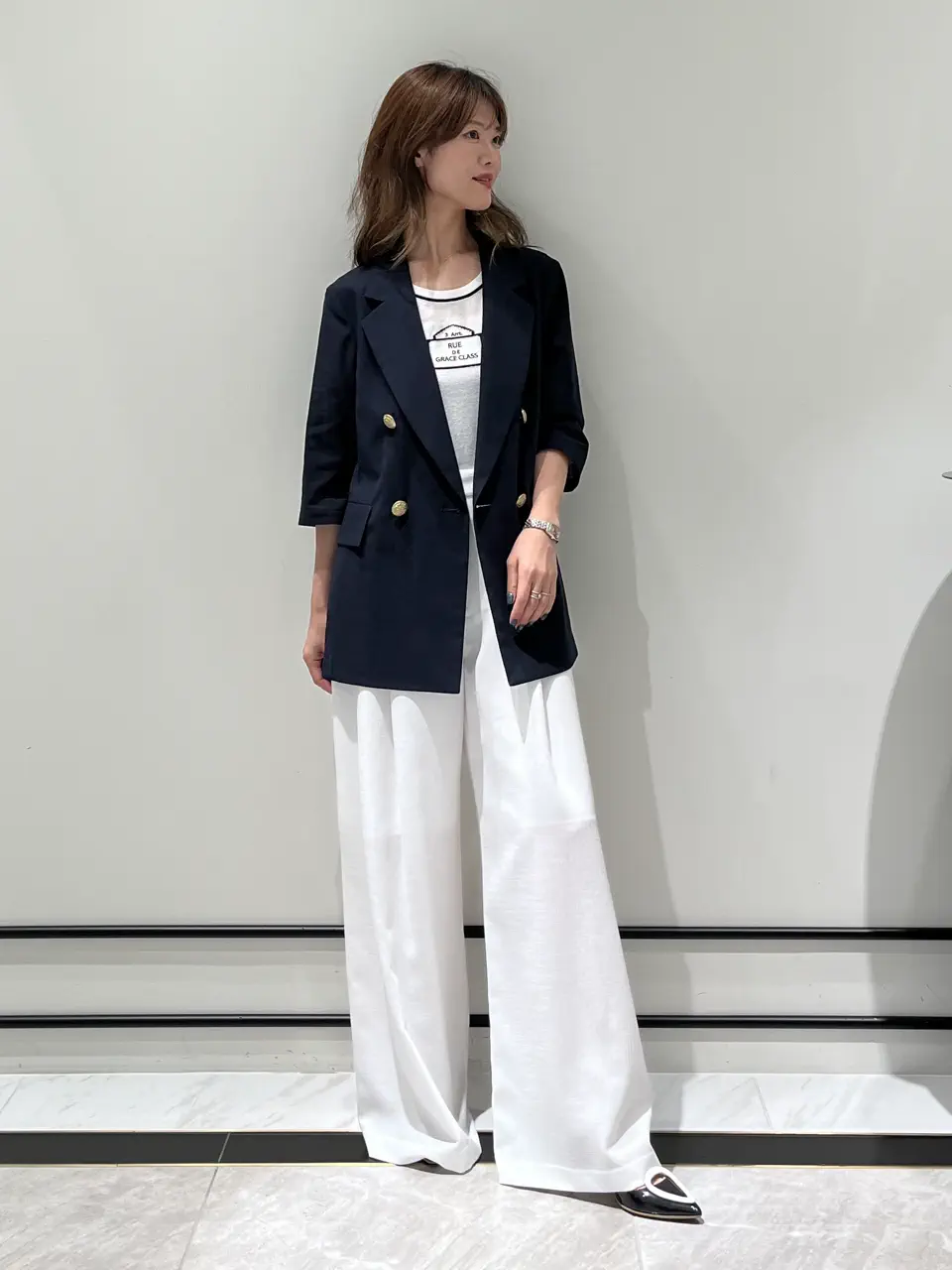 GRACE CONTINENTAL A.Kameyama コーディネート画像