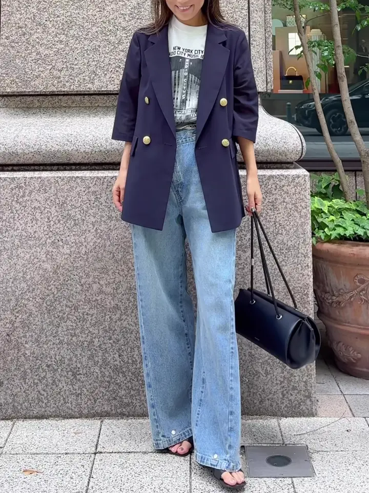 GRACE CONTINENTAL yukimi yonee コーディネート画像