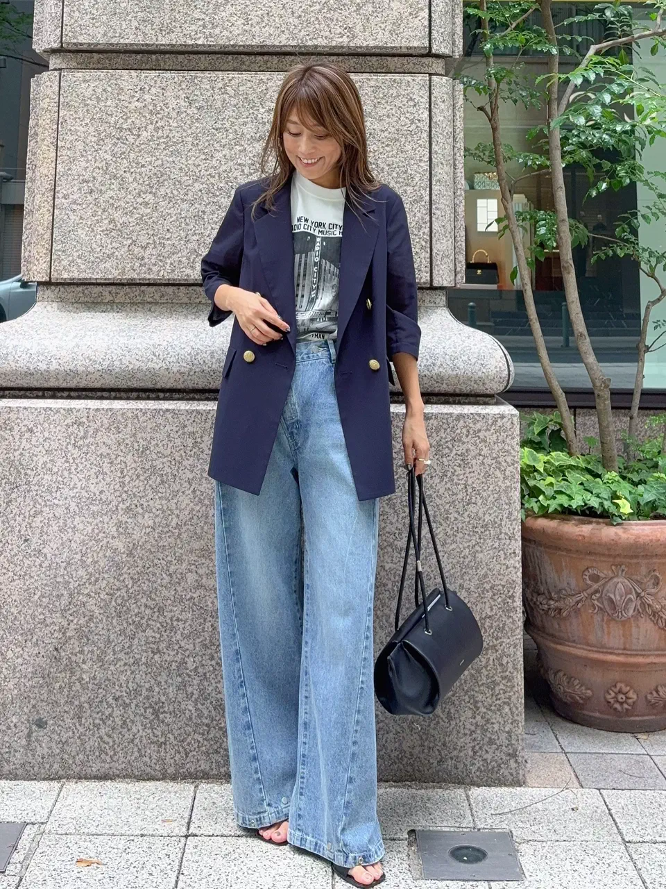 GRACE CONTINENTAL yukimi yonee コーディネート画像