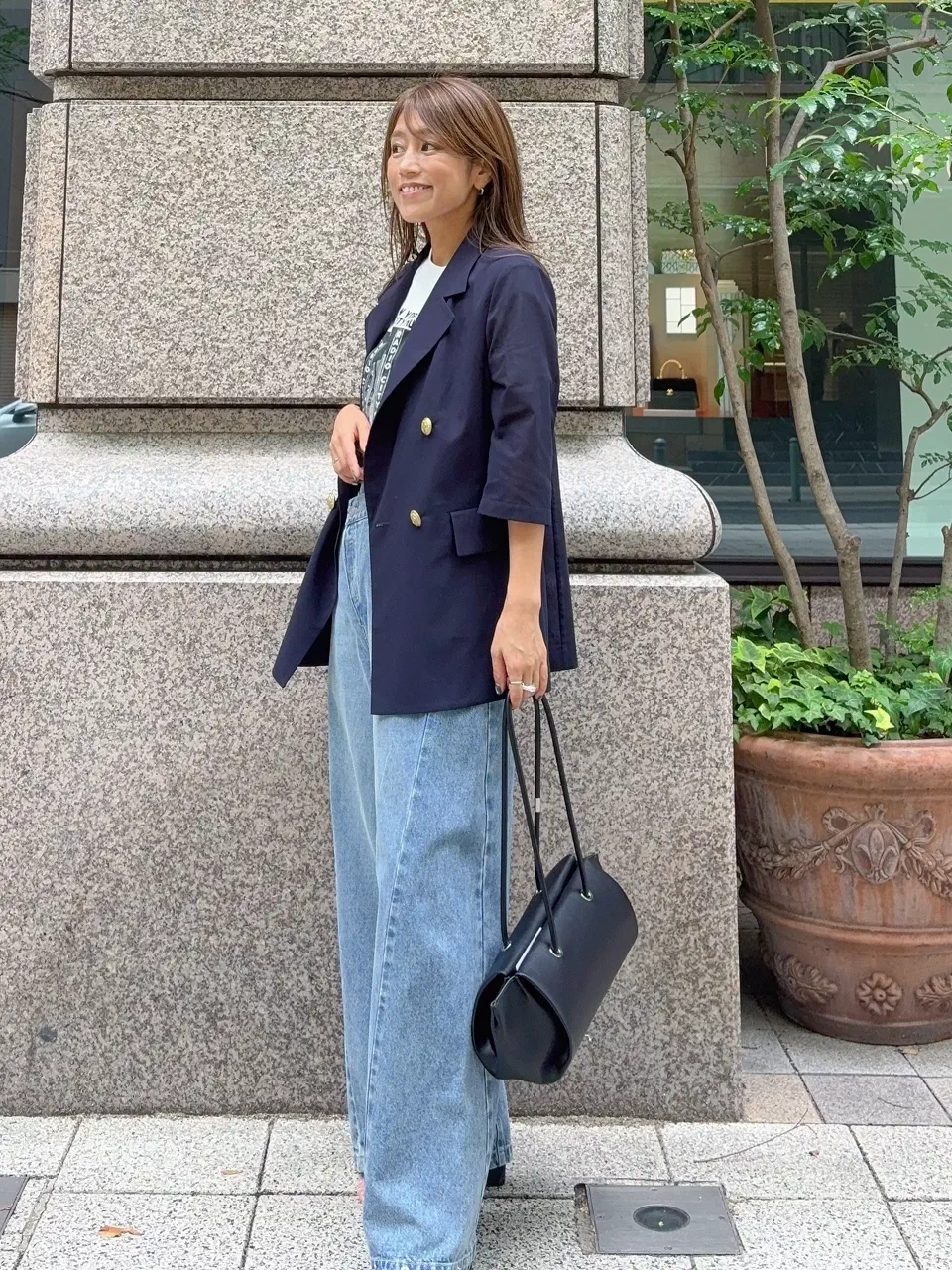 GRACE CONTINENTAL yukimi yonee コーディネート画像