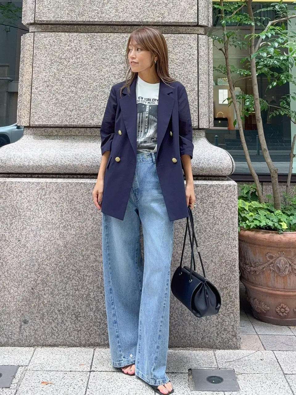 GRACE CONTINENTAL yukimi yonee コーディネート画像